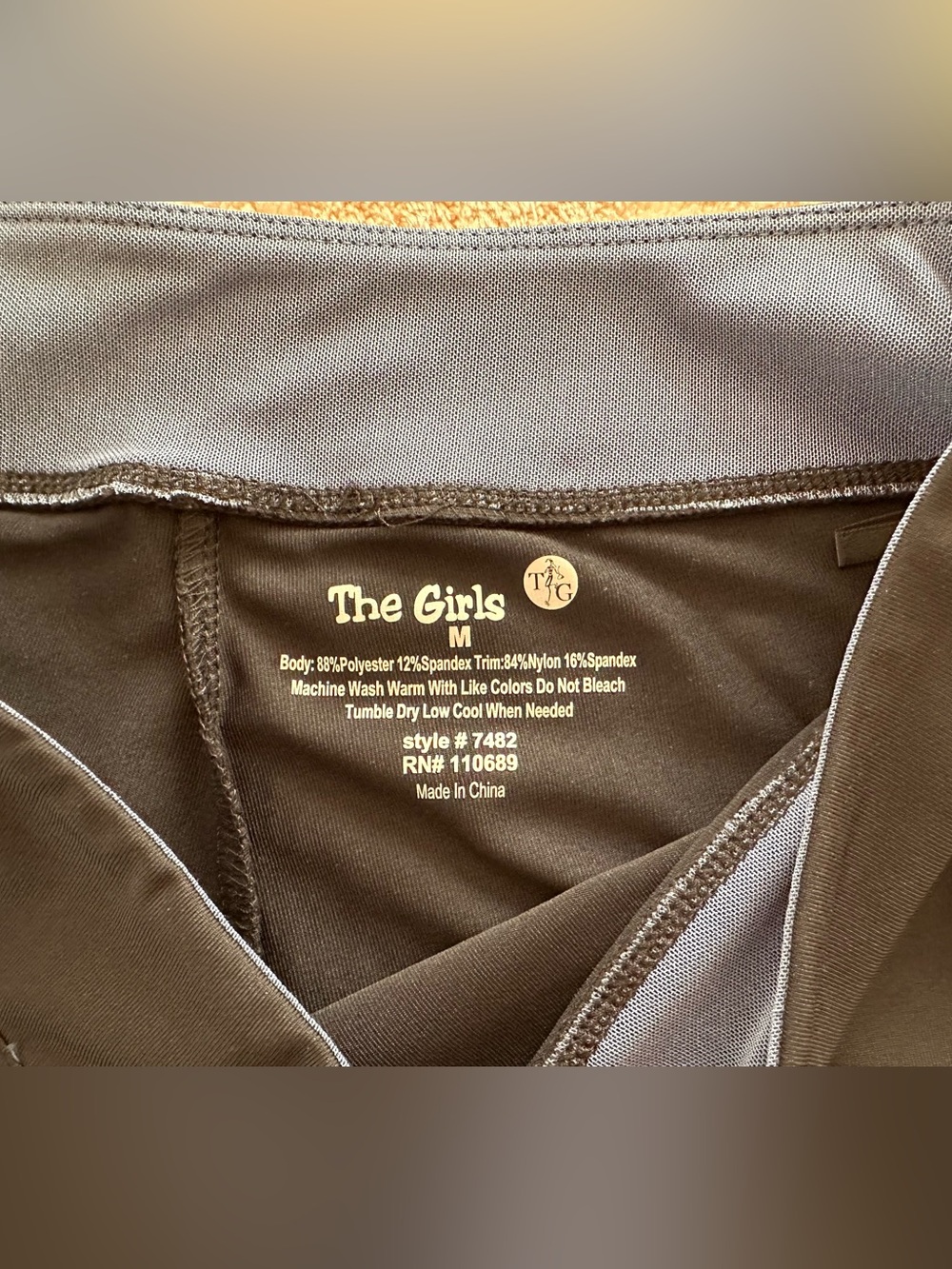 Black Athletic Leggings – Size M (The Girls)